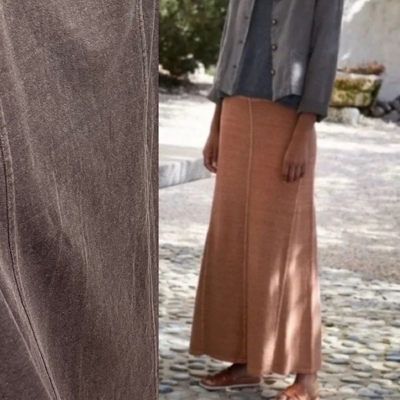 Poetry Dresses & Skirts - NWT Poetry hemp cotton paneled a-line maxi skirt